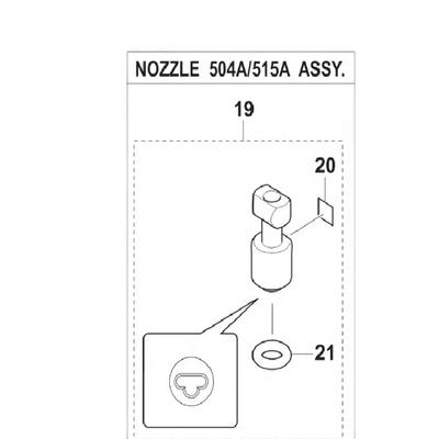 Yamaha High Quality smt 506A 515A nozzle YSM40R Nozzle KLF-M8770-A0 FOR YAMAHA NOZZLE