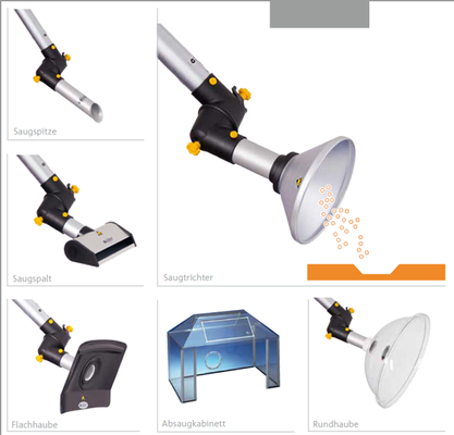  Extraction arms / suction arms