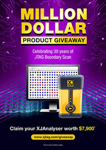 XJTAG Million Dollar Product Giveaway