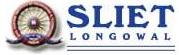 Sant Longowal Institute of Engineering and Technology (SLIET)