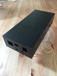 CNC Customized Enclosure Aluminium anodized with black color 