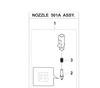 Yamaha KLF-M87A0-A0 510A NOZZLE YSM40