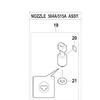 Yamaha KLF-M8750-A0 515A NOZZLE YSM40