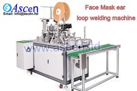 Face mask ear loop sealing machine